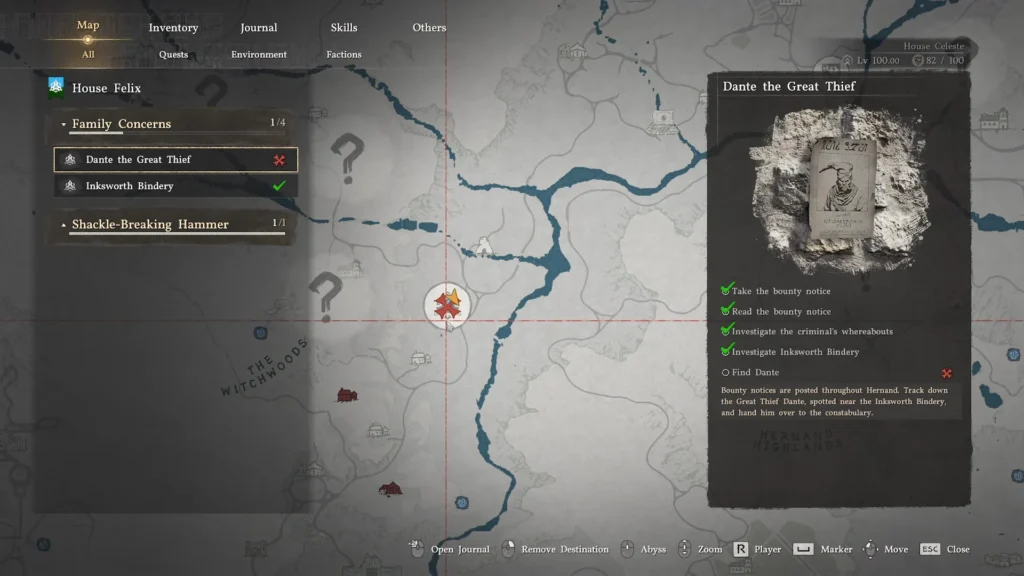 How to Capture Dante the Great Thief and Fix Spawn Issues