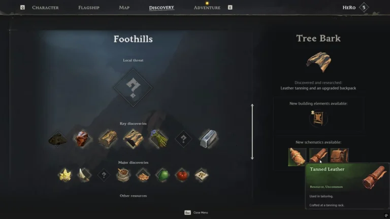 How to Get Tanned Leather in Windrose