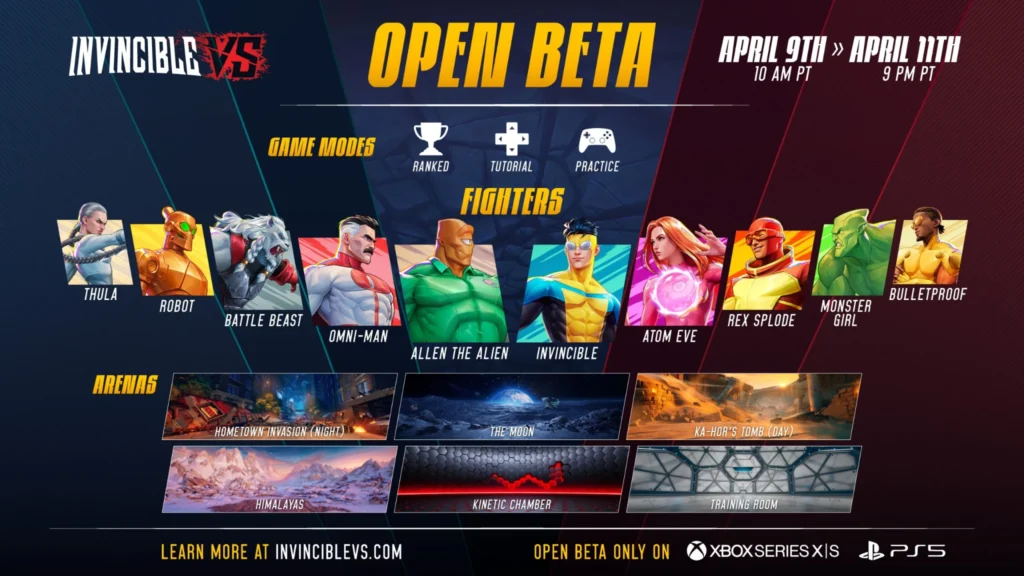 How to Play Invincible VS Open Beta
