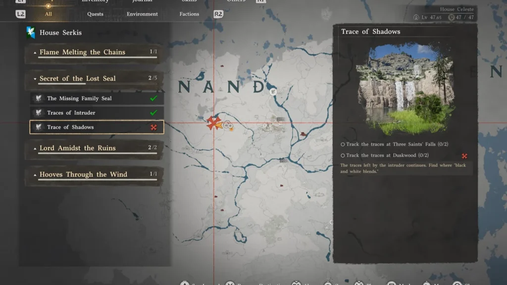 How to Start Traces of Shadows Crimson Desert