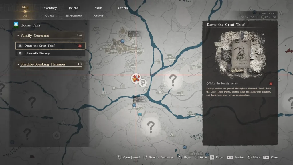 How to Unlock Dante the Great Thief Bounty in Crimson Desert