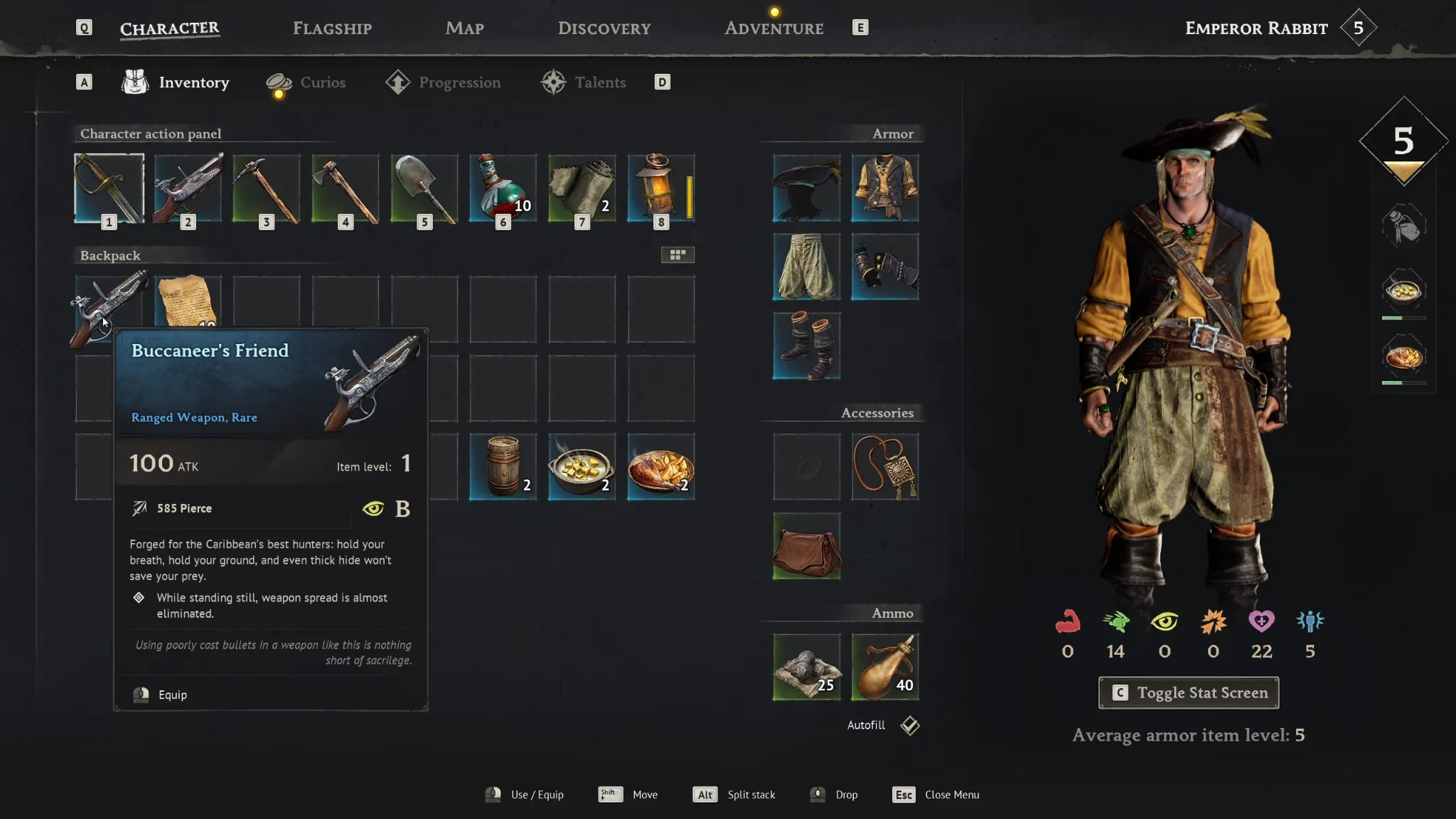 How to unlock Buccaneer’s Friend Musket in Windrose