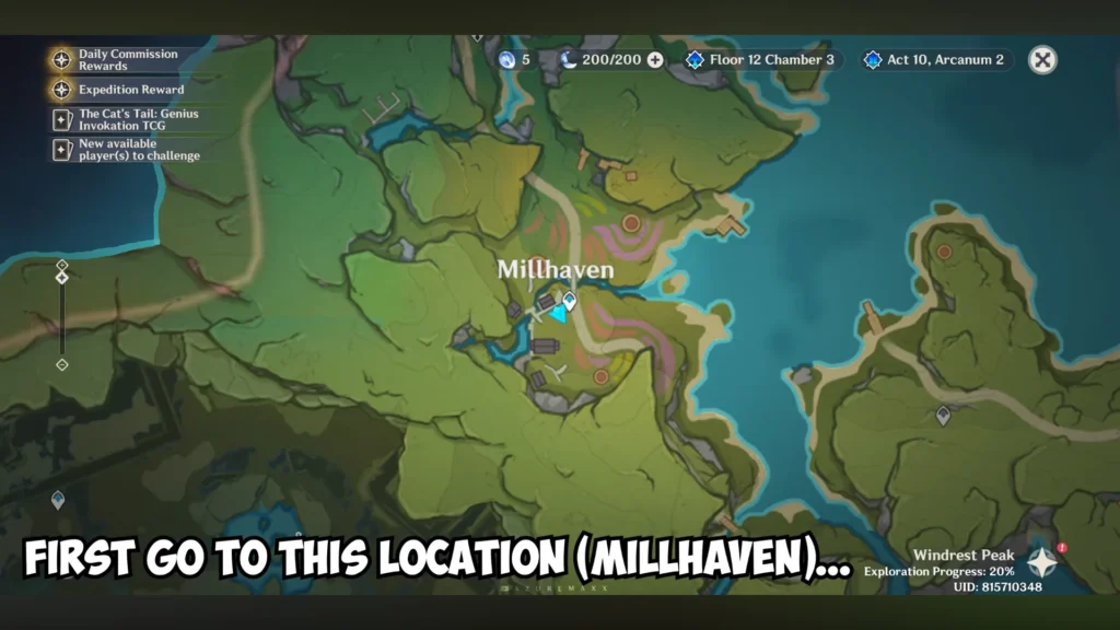 Location 1 Millhaven Signboard (Windrest Peak)