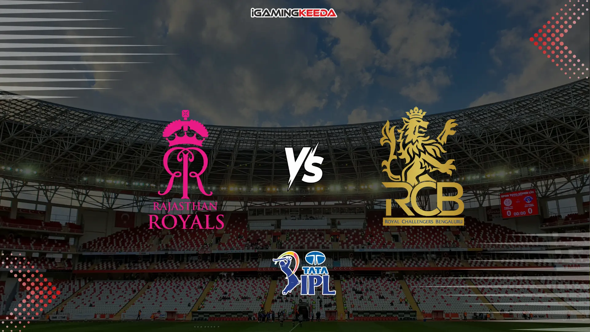 RR vs RC Match Prediction
