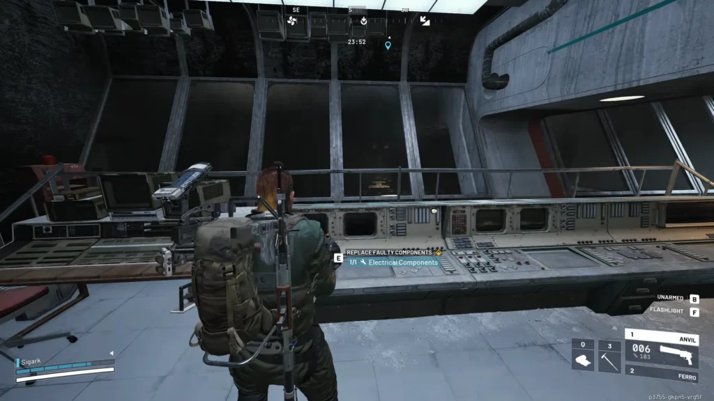 Repair the Terminal in Robotic Sandbox Control Room