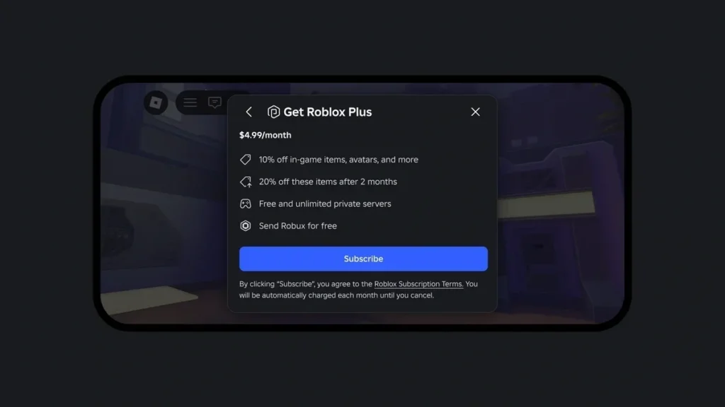 Roblox Plus Price and Cost