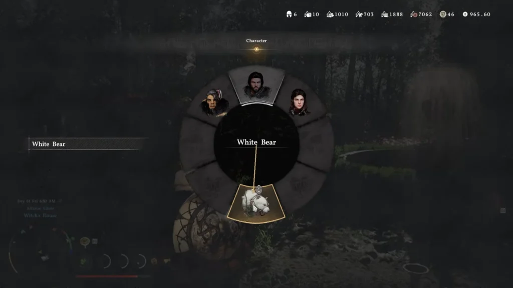 Summoning White Bear