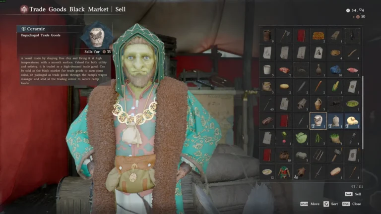 Unpackaged Trade Goods in Crimson Desert