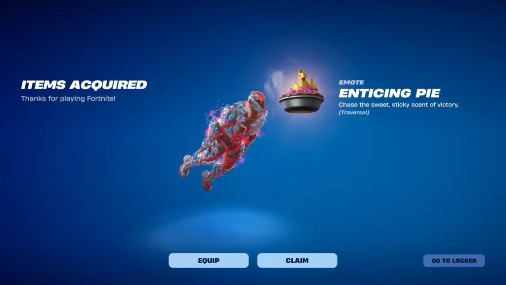 What Makes the Fortnite Enticing Pie Emote Special