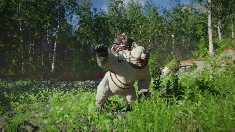 White Bear Mount in Crimson Desert