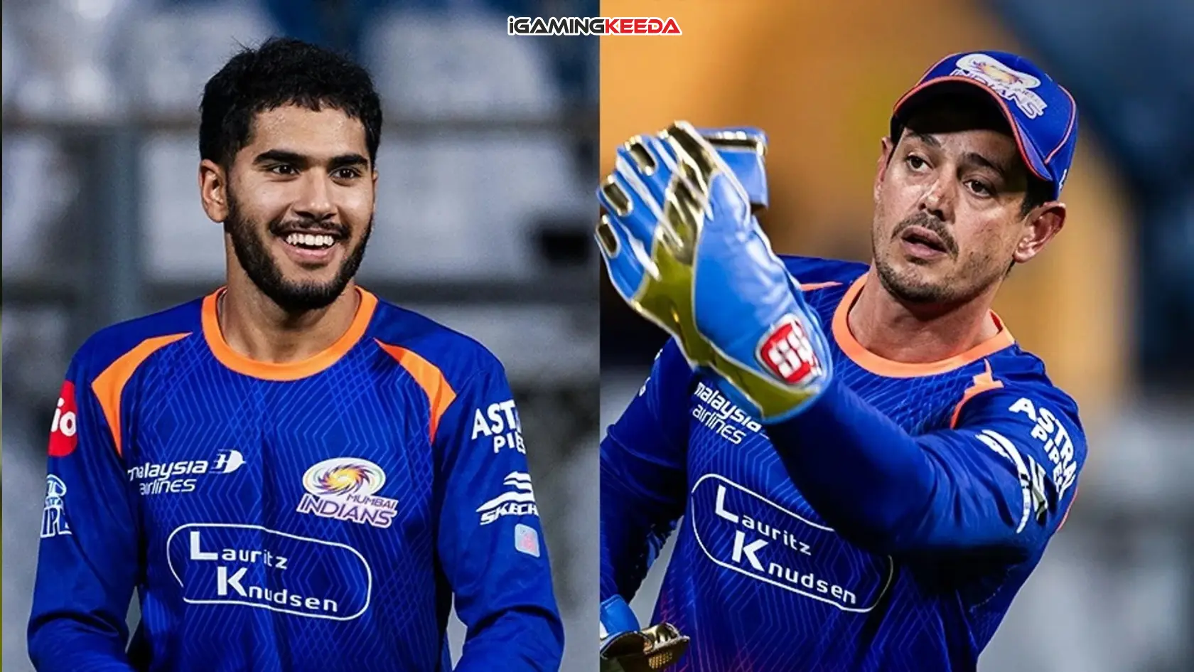 Quinton de Kock and Raj Angad Bawa