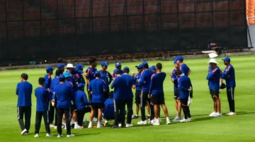 India Begin Test Prep Against Afghanistan in Mullanpur, Watch Video!