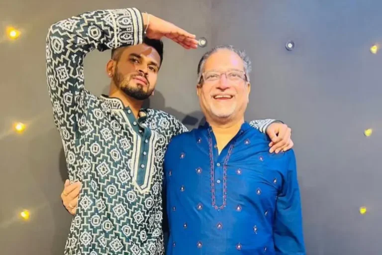 Shreyas Iyer Father