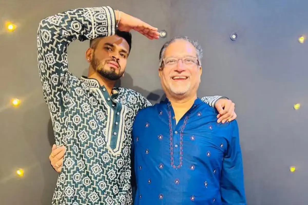 Shreyas Iyer Father