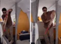 Watch Sachin Tendulkar Plays Cricket at 30,000 Feet Inside a Jet