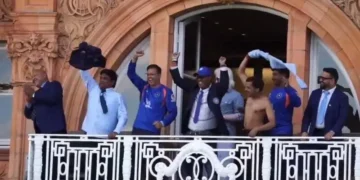 India's Disability Team Pays Tribute to Ganguly with Iconic Lord's Balcony Celebration