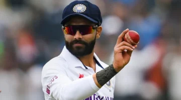 Ravindra Jadeja test